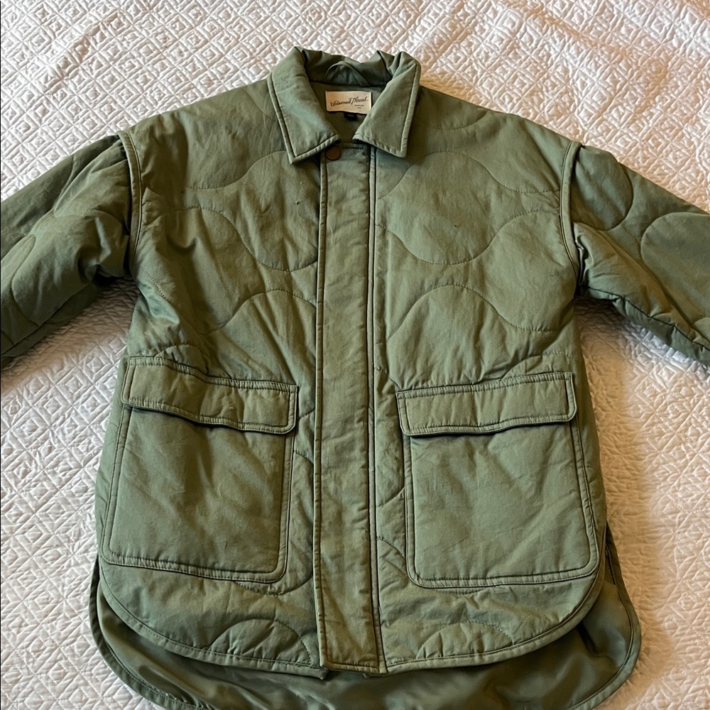 Universal Thread Olive Quilted Field Jacket